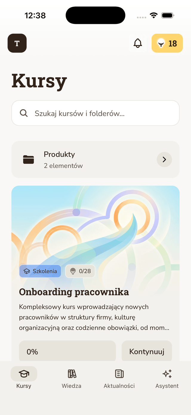 Lista kursów Jasne.ai